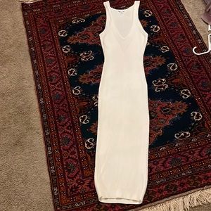 Used twice long knit dress